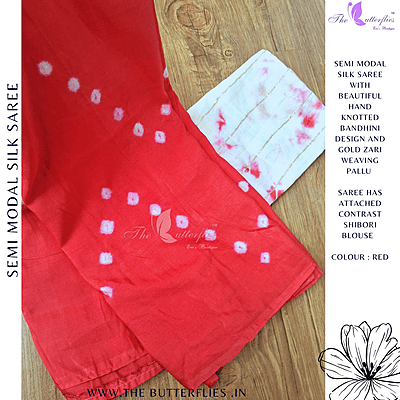 SEMI MODAL SILK SAREE DCMSmss23865