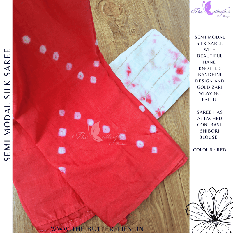 SEMI MODAL SILK SAREE DCMSmss23865