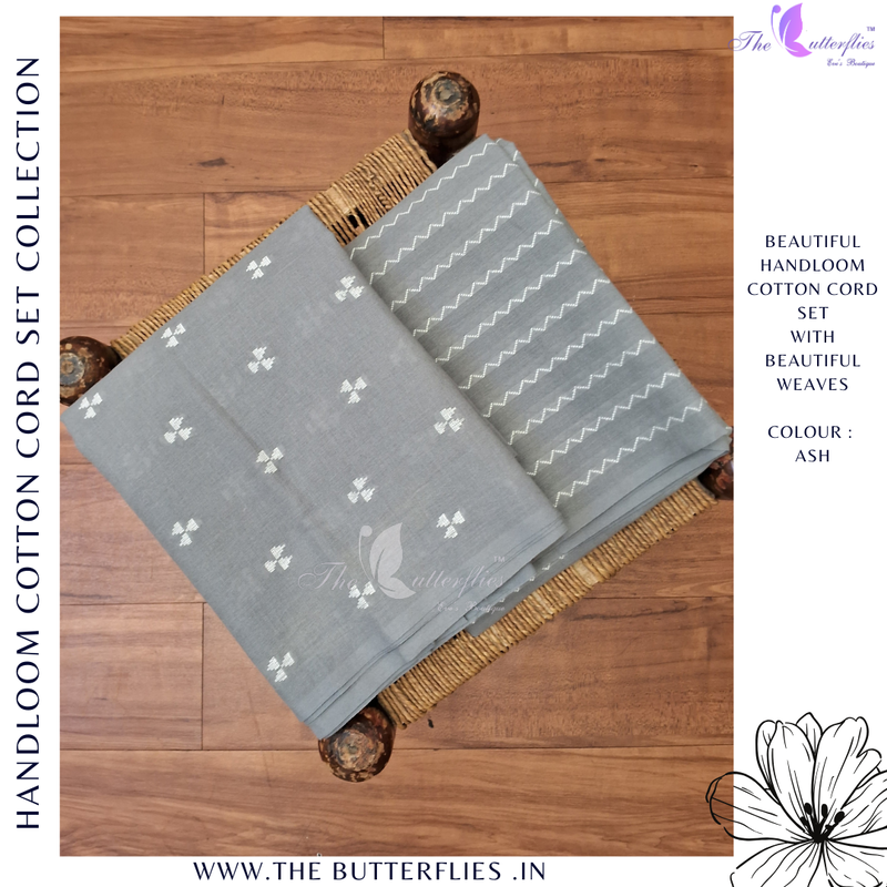HANDLOOM COTTON CORD SET MAHCCOT23949