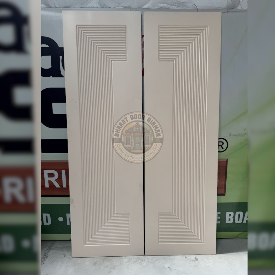 Modern HDHMR Designer Main Door with Lifetime PU Finish