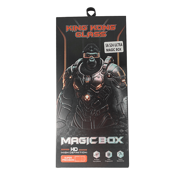 ZigDeal King Kong Tempered Glass for Samsung Galaxy S24 Ultra – Heavy Duty Protection