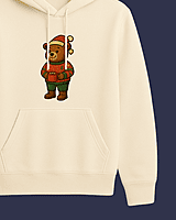 Unisex Off White Coffee Graphic Printed All-Weather Hoodie