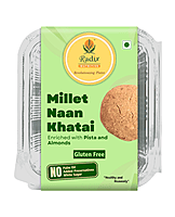Millet Naan-Khatai - 200 g | with Cow Ghee | Gluten Free