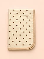Muslin Dry Sheet Bed Protector – (70 × 90cm) - Cocoa Hearts