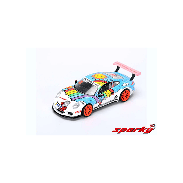 Porsche 991 Sparky Singapore Final PCCA 2015 | 1:64 | Sparky-Rainbow