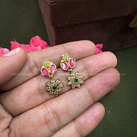 Flower Hanging diamond neckpiece