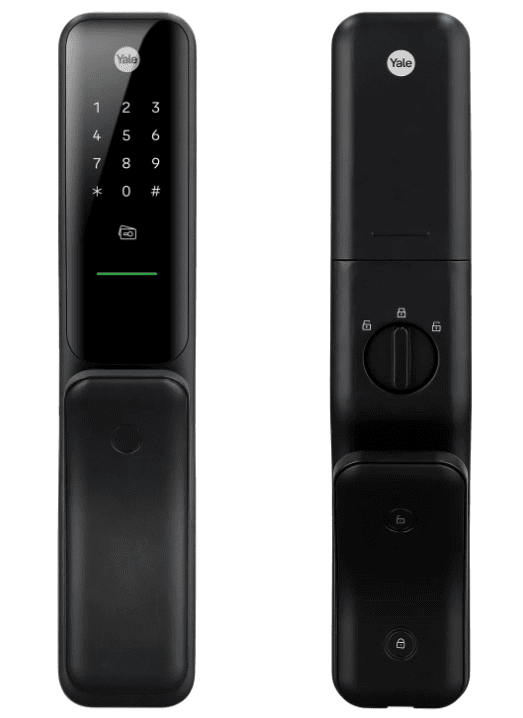 Yale Kyra Pro, Push Pull Smart Lock, with fingerprint, PIN, RFID, Manual Key
