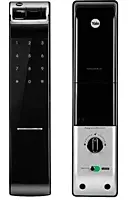 Yale (Roller Latch) Smart Lock Black  Without Handle