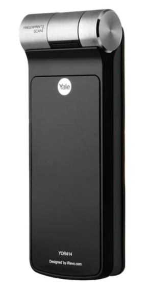 Yale Rim Lock With Biometric PIN Code Remote Control Yale Home App Wi-Fi Bluetooth
