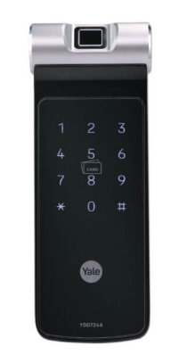 Yale Smart Deadbolt Lock With Biometric PIN Code RFID Card Mechanical Key Remote Control Yale Home App Wi-Fi Bluetooth