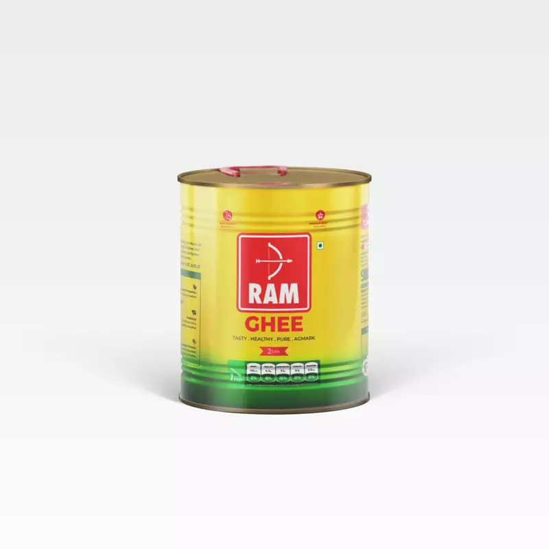 Ram Cow Ghee 2L Tin