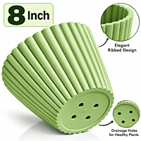 8 Inch Muddy Planters 2 | ECSHA