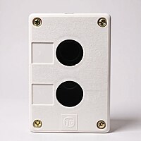 FTC Double Push Button Control Box (22mm) | FCBX2