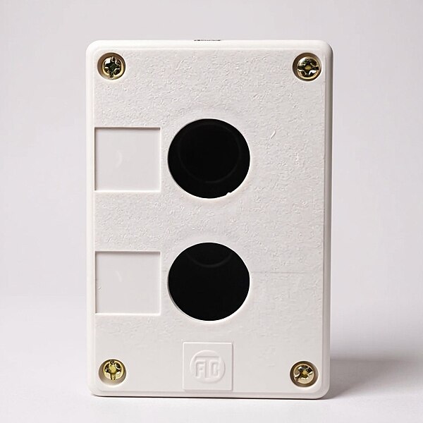 FTC Double Push Button Control Box (22mm) | FCBX2
