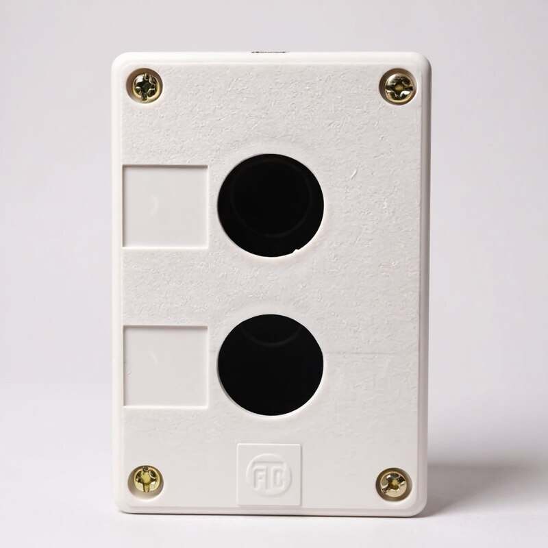 FTC Double Push Button Control Box (22mm) | FCBX2