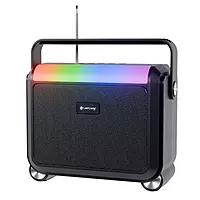 ASTER LBS-201 20W Bluetooth Party Speaker – RGB Lights | Extra Bass | TWS