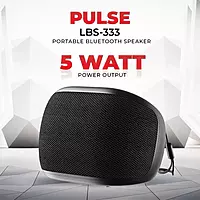 Pulse LBS-333 5W Wireless Bluetooth Speaker – Mic | FM & TF Card | Portable