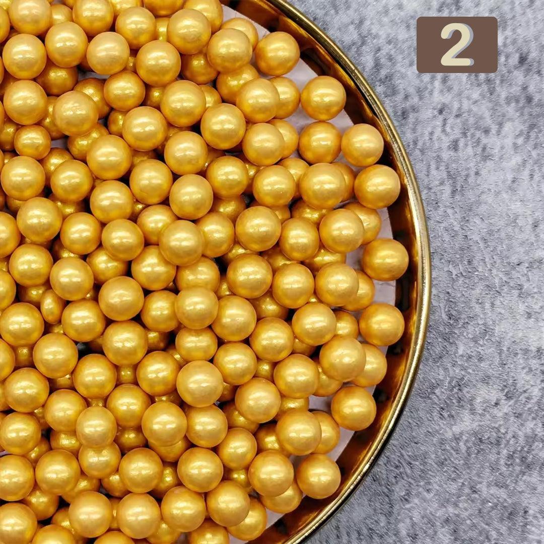 Gold Balls Sprinkles Big