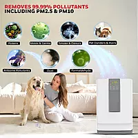 Honeywell Air Touch V4 – 5-Stage HEPA Air Purifier, 543 sq.ft, Removes 99.99% Pollutants
