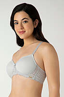 AMANTE Lace Elegance Padded Non-Wired Bra 87701