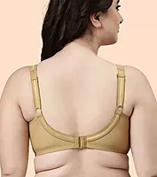 Enamor Hidden X-Frame and Smoothening Full Support Everyday Bra - Jiggle control, Non Padded, Wirefree, Full Coverage - FB12