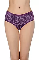 Amante Print Low Rise Hipster Panty - 43101 (Shipped Assorted)