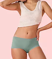 Enamor Innovations Invisi, All Day Comfort, Mid Waist Boyshorts Panty for Women - No Visible Panty Lines, Breathable, Sweat wicking, Free Cut, Full Coverage - PS40