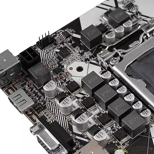 Lapcare H510 Motherboard – Intel H510 Chipset | LGA1200 Socket | DDR4 Support | Micro ATX | NVMe Slot | High-Performance Desktop Board