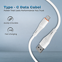 EVM C-018 USB A to USB C Cable - White