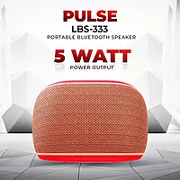 Pulse LBS-333 5W Wireless Bluetooth Speaker – Mic | FM & TF Card | Portable