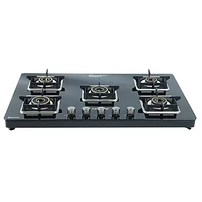Shine Five Burner Gas Stove | Hob Top Auto Ignition
