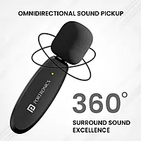 Portronics Vlogmate Dual Mic Omnidirectional Wireless Microphone Portronics Vlogmate Dual Mic Omnidirectional Wireless Microphone