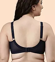 Enamor Hidden X-Frame and Smoothening Full Support Everyday Bra - Jiggle control, Non Padded, Wirefree, Full Coverage - FB12