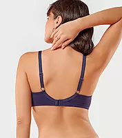 Enamor Bamboo Bliss,Plunge,super soft , Women's everyday T-Shirt Bra -naturally absorbent & Antimicrobial, Padded, Wirefree, High Coverage- IO05