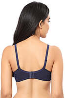 AMANTE Floral Romance Non Wired Lightly Padded Non-Wired Full Coverage Bra 10306 MIDNIGHT 32B