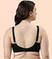 Enamor Full Support Super Lift Women's Cotton Everyday Minimizer Bra A112