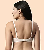 Enamor Vanish Curve Neckline With Lift Cup Women's Everyday T-Shirt Bra - Padded, Wirefree, High-Coverage - F065