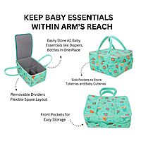 Zipper Diaper Caddy Organizer – Cocomelon Charm