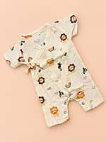 Leo Land - Muslin Kimono Rompers Leo Land - Muslin Kimono Rompers