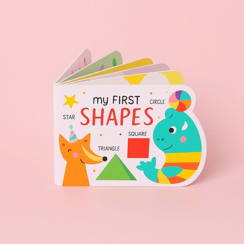 Play and Learn Shapes Board Book