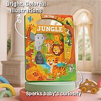 In the Jungle- Window Cut Board Book