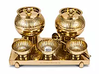 MATKA SET 2IN1 GOLD