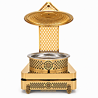 D DECKER ROUND SINGLE JHULA GOLD