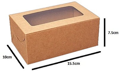 Qson Cup Cake Box 2CC Qson Cup Cake Box 2CC