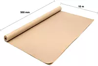 HBMX1910 Imitation Brown Kraft Paper Roll 500mm x 10m