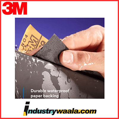 3M Grits 400 518 Wetordry Abrasive Sheets (Pack Of 50 Pcs)