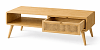 Cliffside Cane Coffee Table