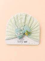Luxe Lace Baby Turban Baby Cap