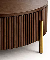 Alabama Fluted Coffee Table