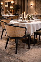 Rockwell Cane Arm Chair